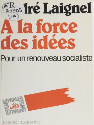 cover image of À la force des idées
